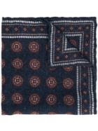 Brunello Cucinelli Printed Handkerchief - Blue