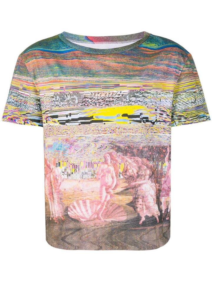 Maison Margiela Printed T-shirt - Brown
