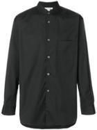 Comme Des Garçons Shirt Long-sleeve Fitted Shirt - Black