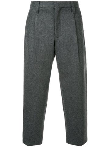 Estnation Cropped Trousers - Grey