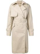 Christian Wijnants Chika Trench Coat - Brown