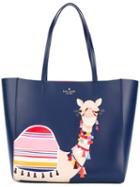 Kate Spade - Lama Shoulder Bag - Women - Leather/polyurethane - One Size, Blue, Leather/polyurethane