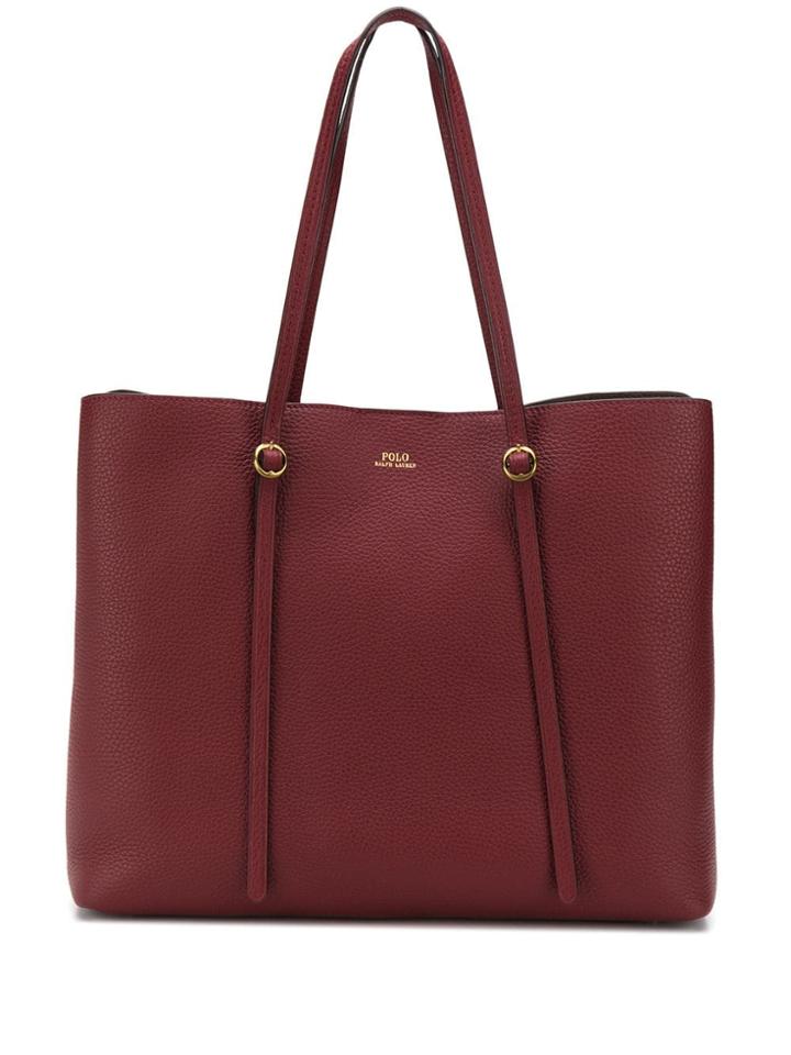 Polo Ralph Lauren Logo Stamp Tote - Red