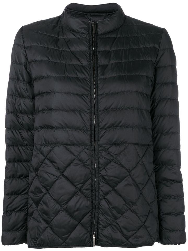 Max Mara Quilted Puffer Jacket - Black