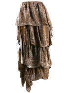 Uma Wang Tiered Shirt - Brown