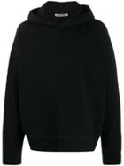 Jil Sander Loose-fit Plain Hoodie - Black