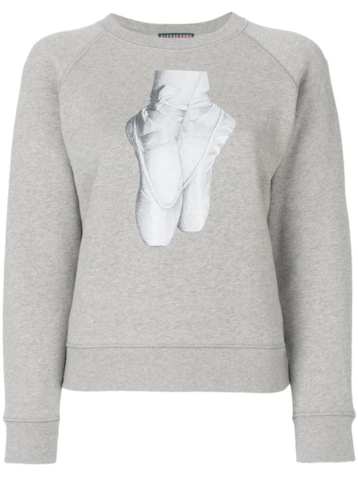 Alexa Chung Ballet Print Sweatshirt - Unavailable