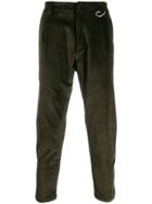 Low Brand Tapered Corduroy Trousers - Green