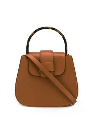 Nico Giani Saddle Tote - Brown