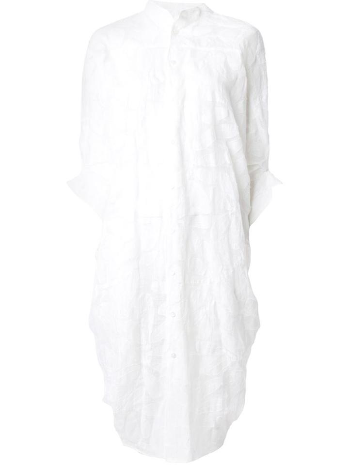 Junya Watanabe Comme Des Garçons Oversized Shirt, Women's, Size: M, White, Cotton