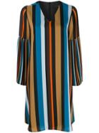 Steffen Schraut Striped Midi Dress - Blue