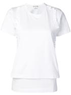 Comme Des Garçons Girl Layered Ruffle T-shirt - White