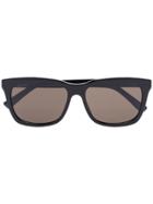 Gucci Eyewear Black Wide Rim Sunglasses