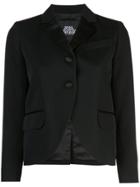 Marc Jacobs Curved Hem Blazer - Black