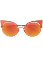 Fendi Eyewear Eyeshine Sunglasses - Yellow