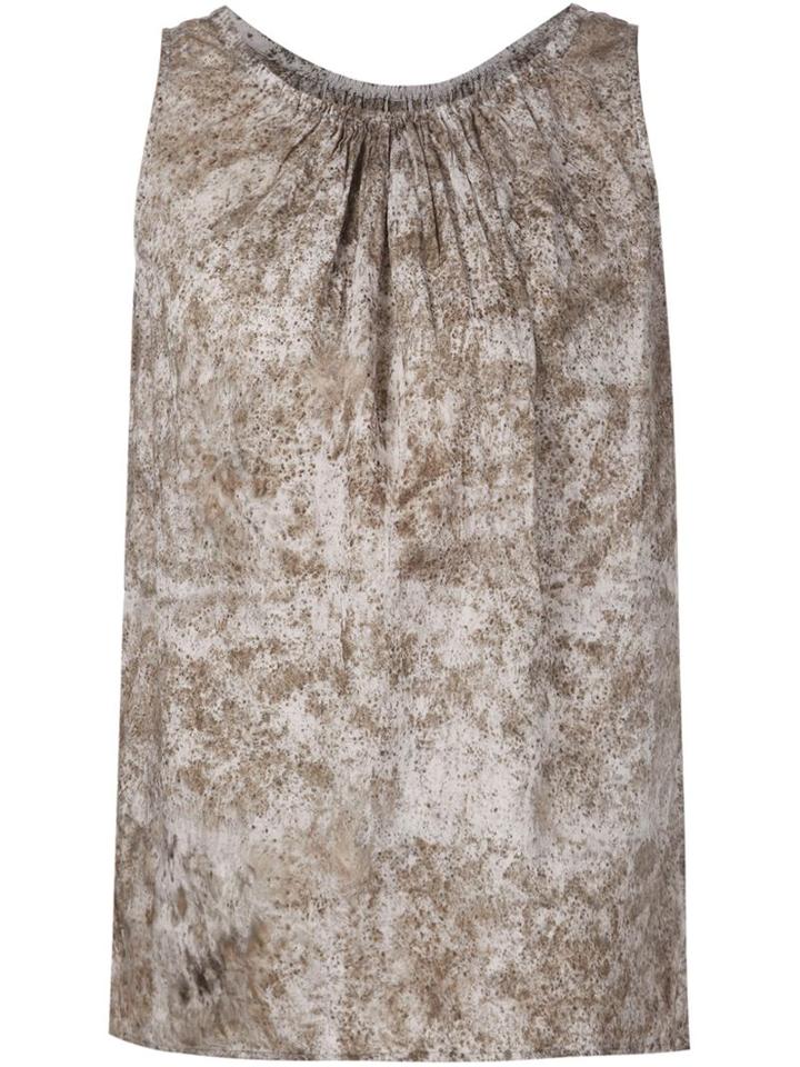 Dosa Speckled Print Tank Top