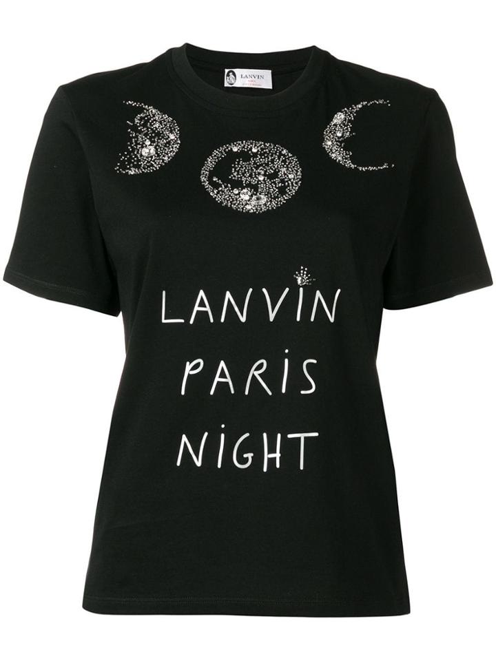 Lanvin Night T-shirt - Black