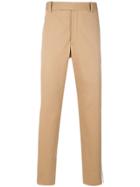 Gucci Contrast Side Stripe Chinos - Nude & Neutrals