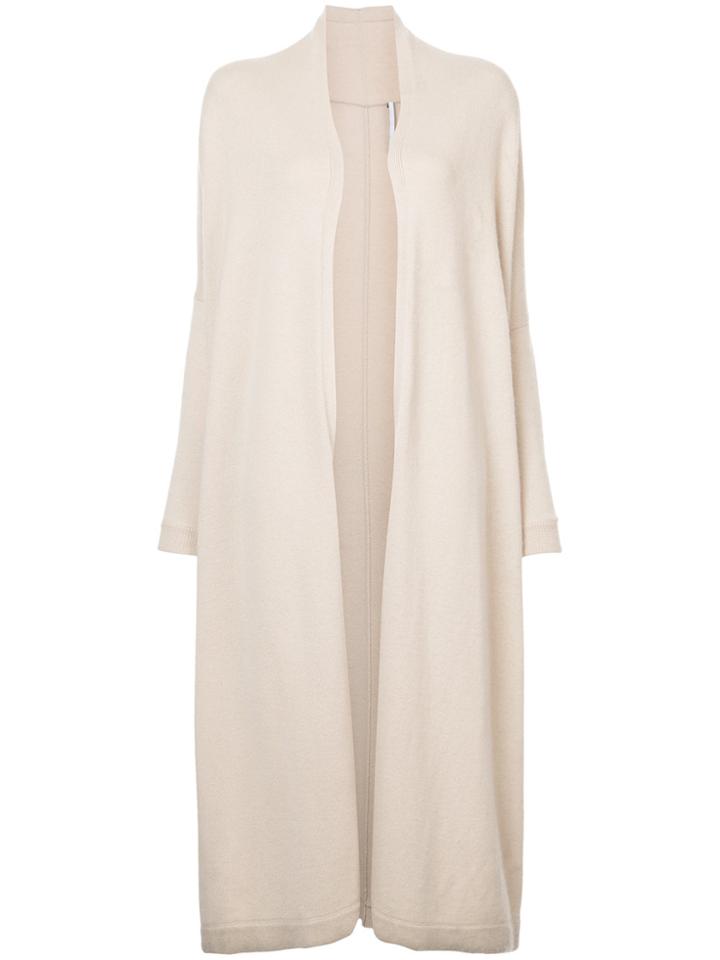 Rosetta Getty Draped Cardi-coat - Nude & Neutrals