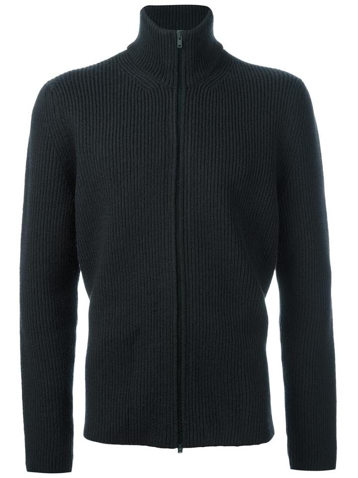 Maison Margiela Zipped Jumper, Men's, Size: Xl, Grey, Polyamide/wool