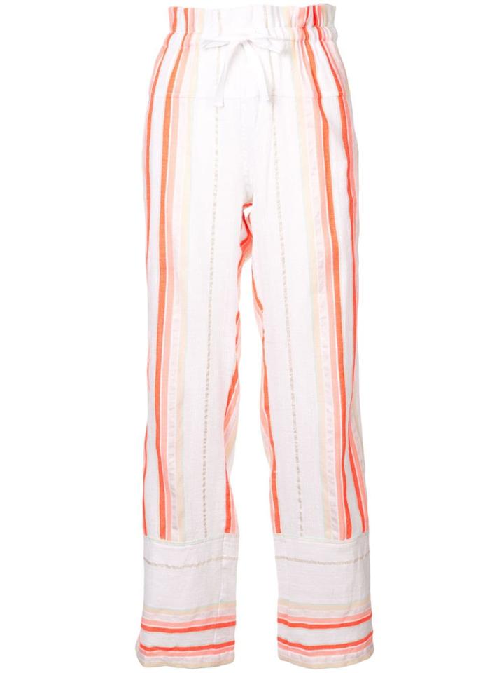 Lemlem Fiesta Striped Beach Trousers - Yellow