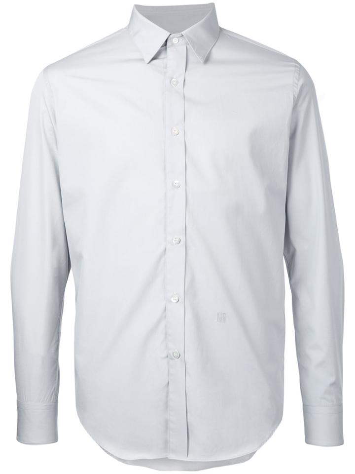 N. Hoolywood Formal Fitted Shirt - Grey