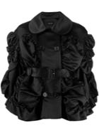 Simone Rocha Ruched Jacket - Black