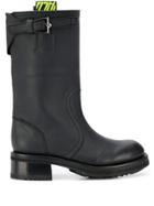 Ash 20mm Troy Boots - Black