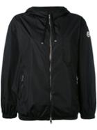 Moncler Lightweight Hooded Jacket, Women's, Size: 0, Black, Polyamide/polyester