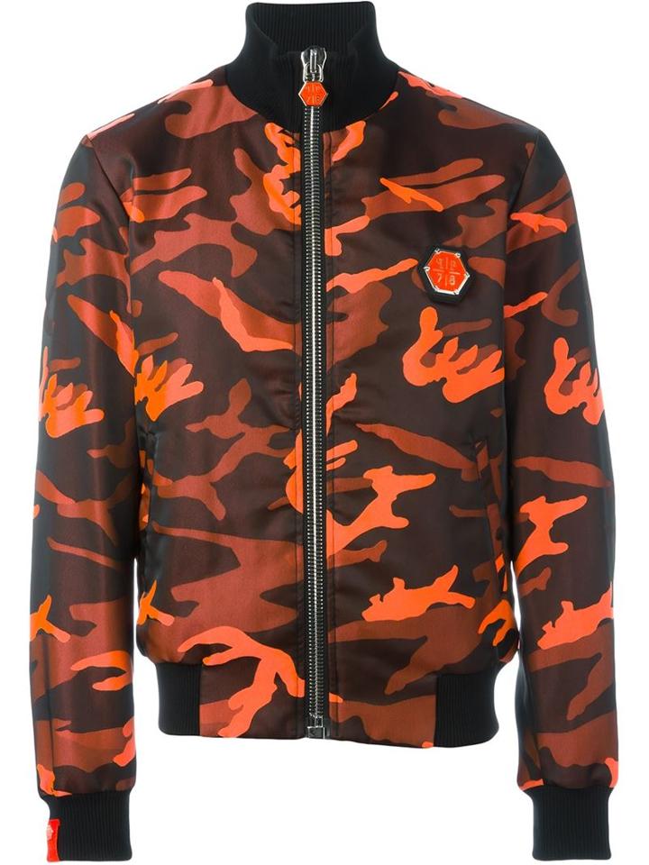 Philipp Plein 'last Train' Bomber Jacket