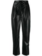 Nanushka Naum Vegan Leather Trousers - Black