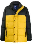 Champion Colour Block Padded Jacket - Yellow