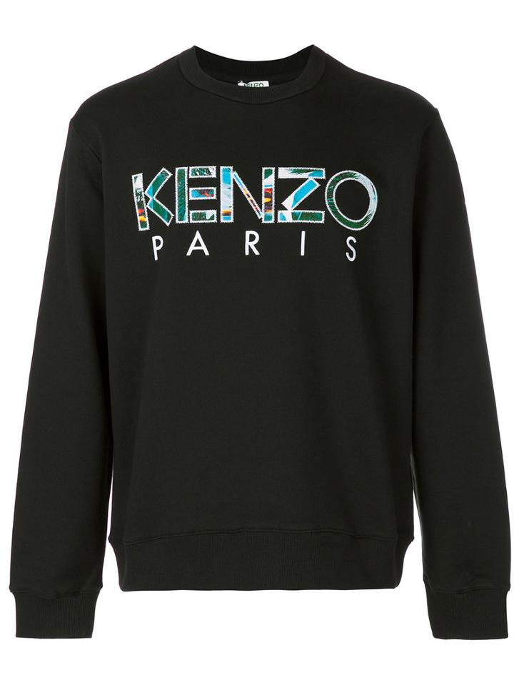 Kenzo - Kenzo Snake Sweatshirt - Men - Cotton/polyamide - L, Black, Cotton/polyamide