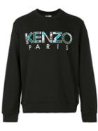 Kenzo - Kenzo Snake Sweatshirt - Men - Cotton/polyamide - L, Black, Cotton/polyamide