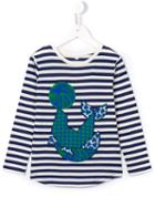 Stella Mccartney Kids 'barley' Striped T-shirt, Girl's, Size: 8 Yrs, Blue