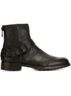 Belstaff Trialmaster Ankle Boots, Men's, Size: 40, Black, Leather/rubber