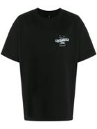 Stampd Crew Neck Logo Print T-shirt - Black