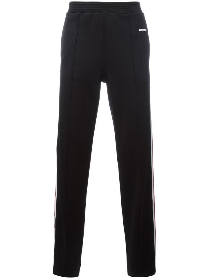 Givenchy Side Stripe Track Pants, Men's, Size: Medium, Blue, Polyamide/cotton
