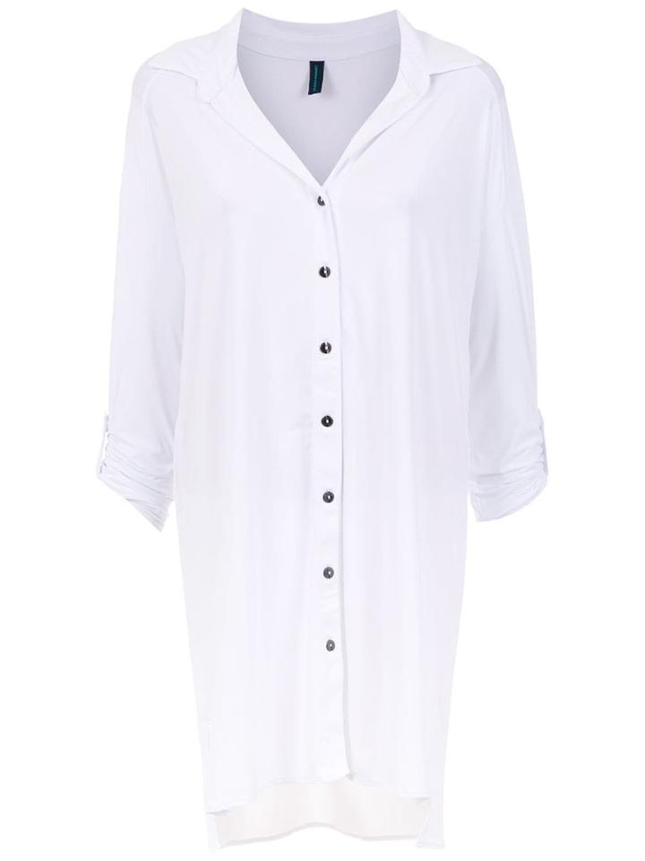 Lygia & Nanny Camisa Meline Uv Liso - White