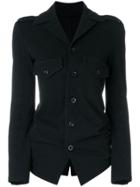Yohji Yamamoto Vintage Unstructured Flap Pocket Jacket - Black