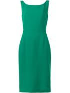 Dolce & Gabbana Fitted Dress, Women's, Size: 50, Green, Silk/spandex/elastane/viscose