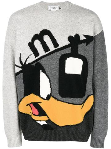 Jc De Castelbajac Vintage Daffy Duck Jumper - Grey