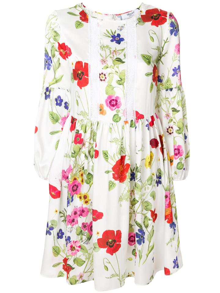 Blugirl Floral Mini Dress - White