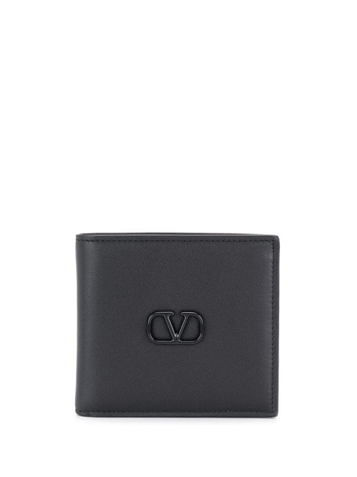 Valentino Valentino Garavani Vlogo Bi-fold Wallet - Black