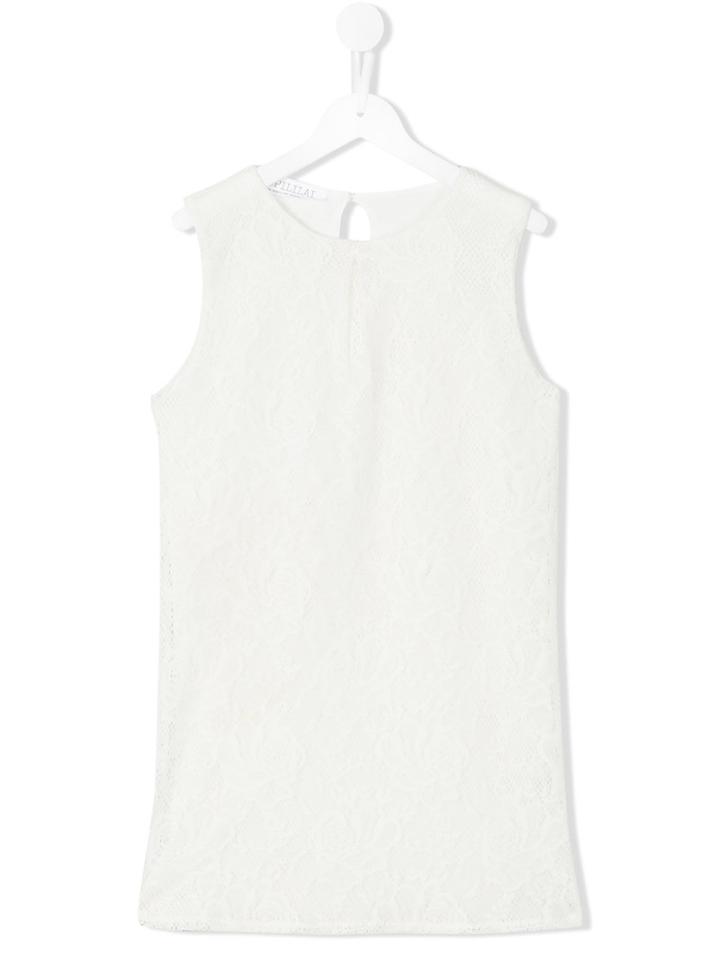 Opililai - Plain Dress - Kids - Cotton/linen/flax - 3 Yrs, White