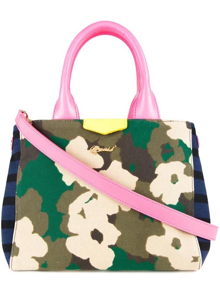 Muveil Floral Print Tote, Women's, Cotton