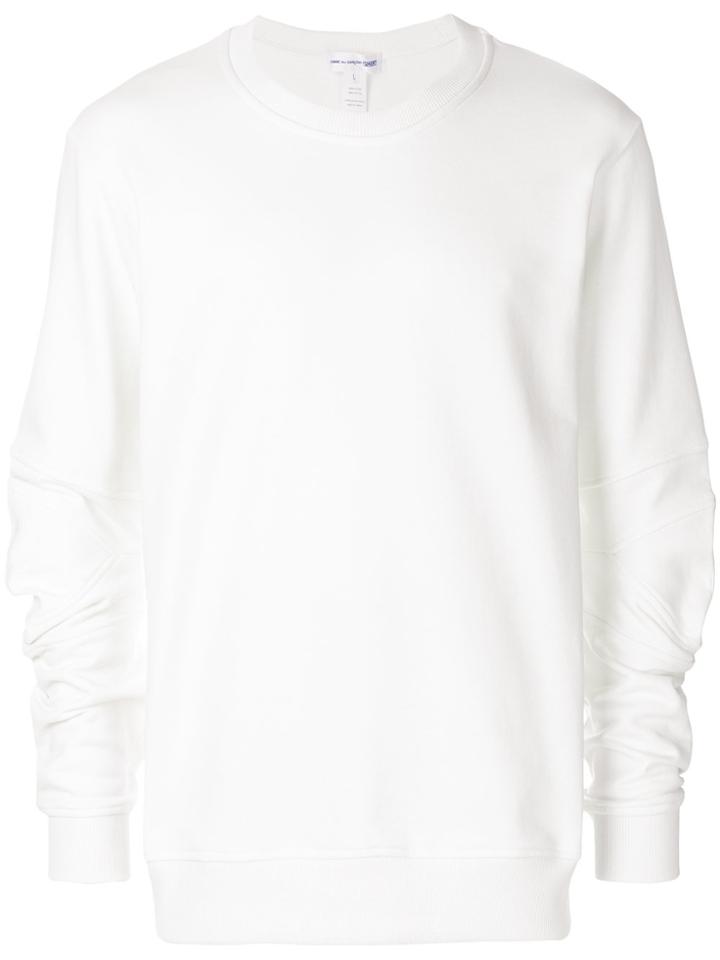 Comme Des Garçons Shirt Oversized Sweatshirt - White