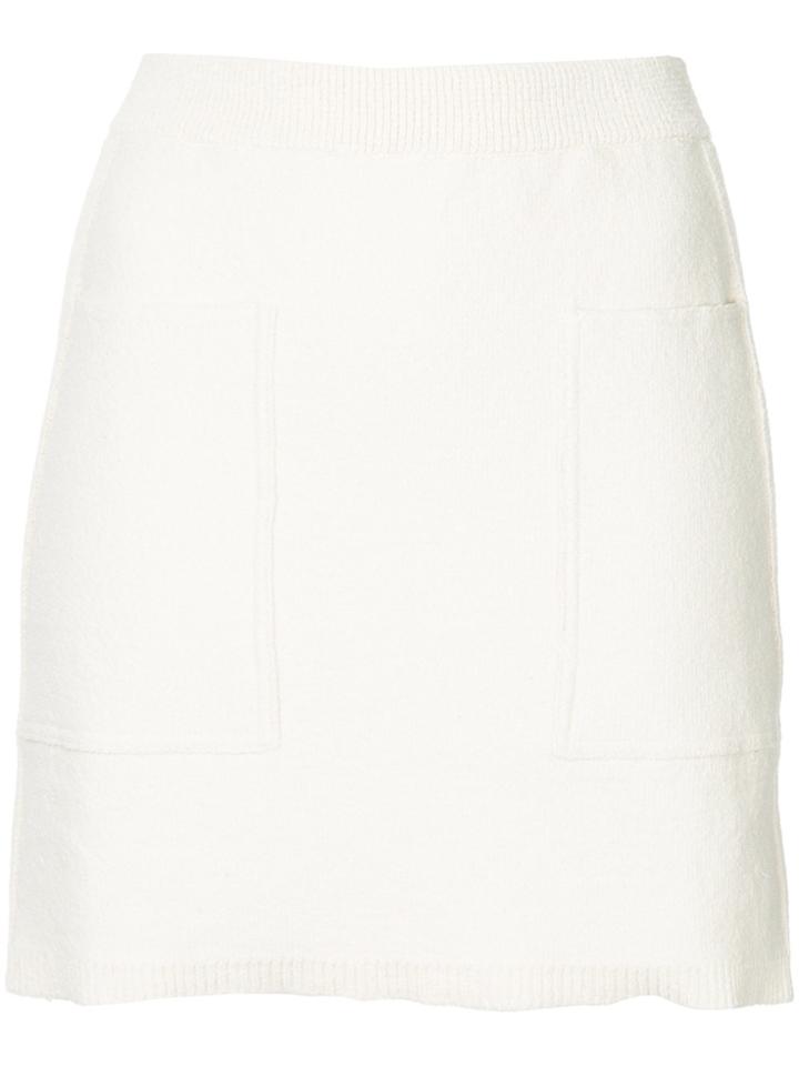 Sonia Rykiel Pocket Skirt - White