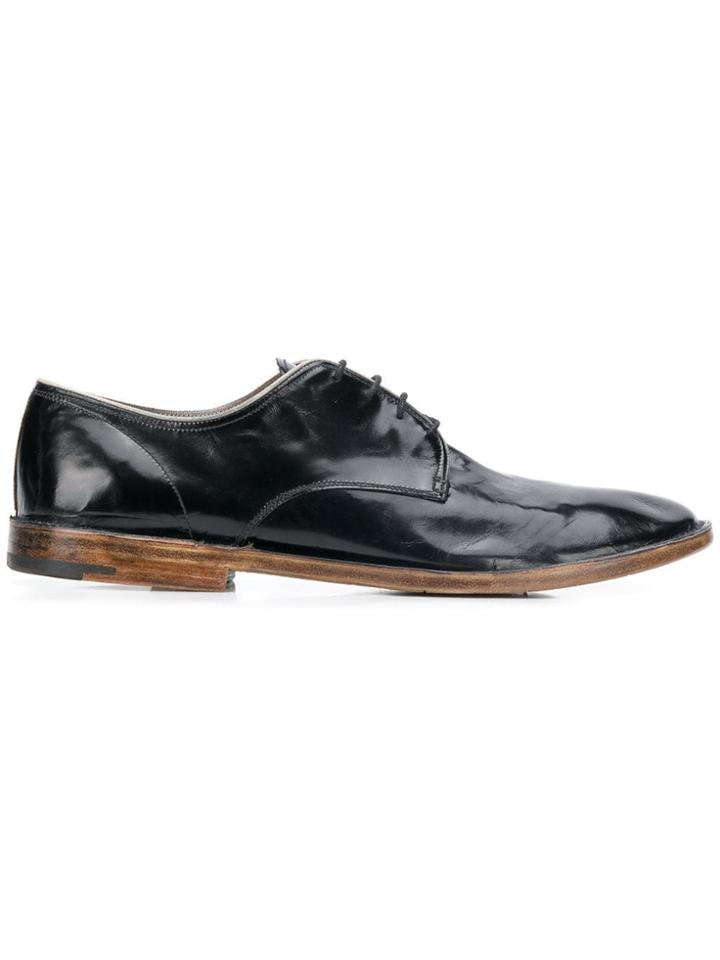 Premiata Polished Derby Shoes - Black