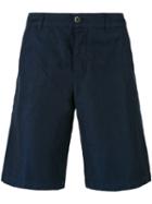 Barena Classic Shorts, Men's, Size: 50, Blue, Cotton/linen/flax